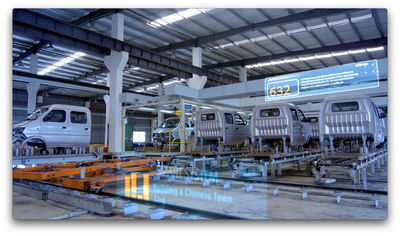 Chongqing Senkai Automobile Sales &amp; Service Co., Ltd. 공장 생산 라인