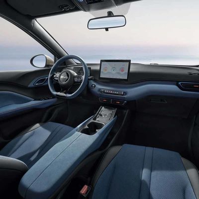 5석 BYD EV 자동차 전력 절감 등과 함께 내부 기능 청정 에너지 전기 자동차 해조류