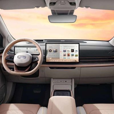 고급 4는 완전히 전기 SUV 지리 결합구조 M6 450대 킬로미터 전기 자동차 밴을 움직입니다